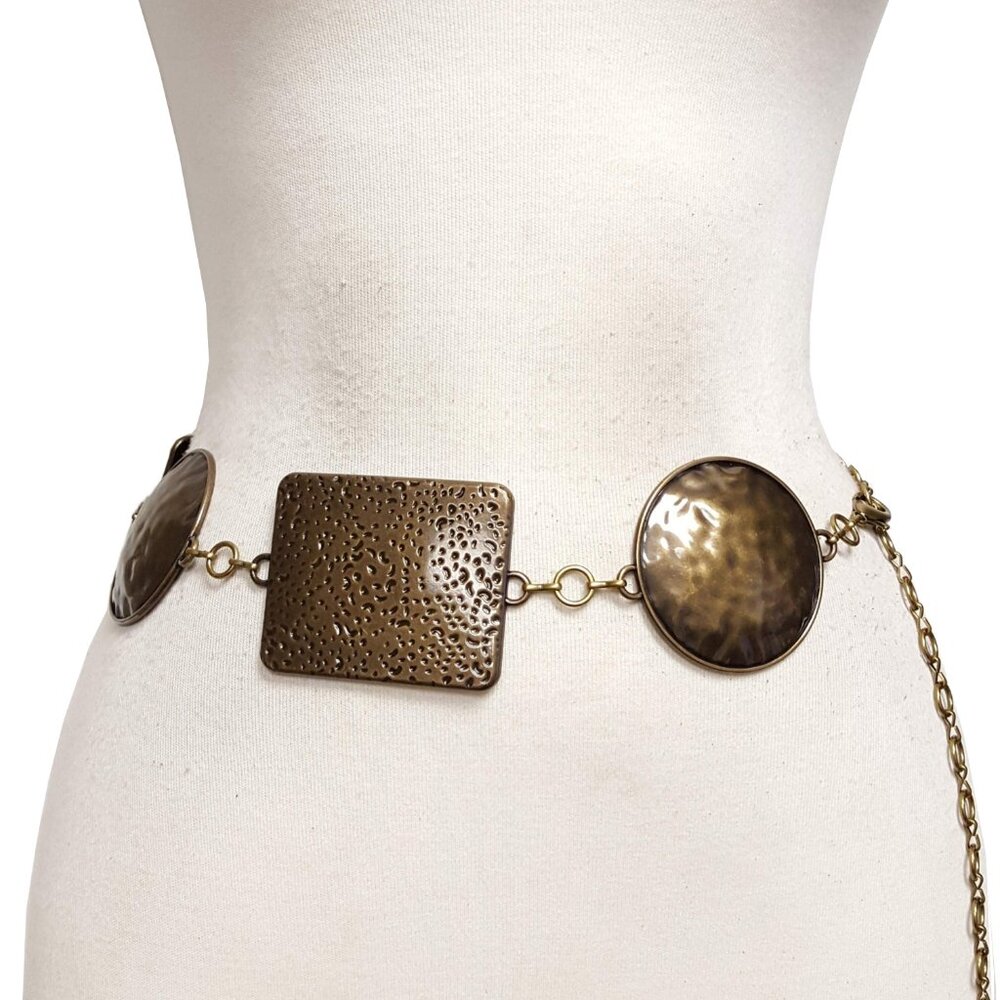 Statement Medallion Chain Belt